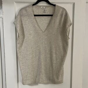 Vince Cashmere Knit Top in Cream